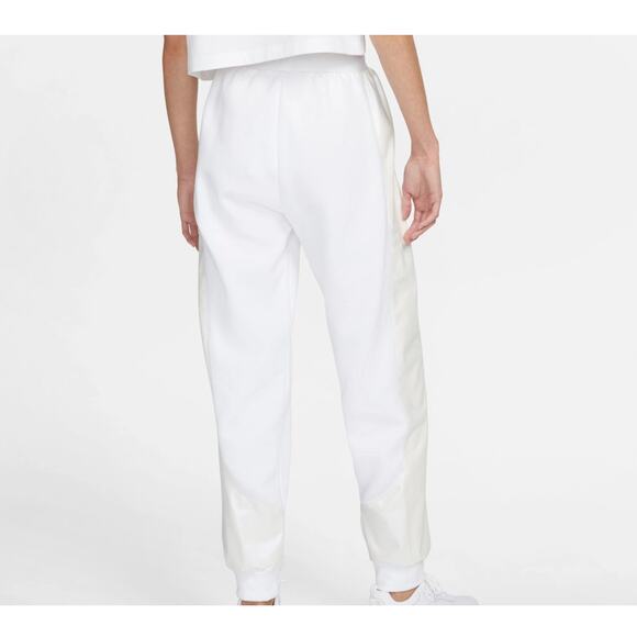 Nike Women's White Iridescent Opal Fleece Oversized Joggers Plus Size XXL - Picture 4 of 10